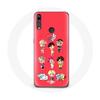 Case for Huawei P30 Lite - MANIACASE - BTS TinyTAN Animation - Soft Silicone - Red - Unisex