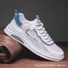 New summer little white board shoes breathable mesh hollow mesh mesh sports casual wear-resistant shoes men's trendy shoes