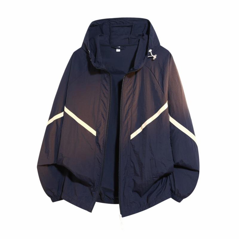 Кожаная одежда, Повседневные куртки, Одежда против морщин, Летняя худи для спорта на открытом воздухе, Тонкая солнцезащитная одежда для мужчин