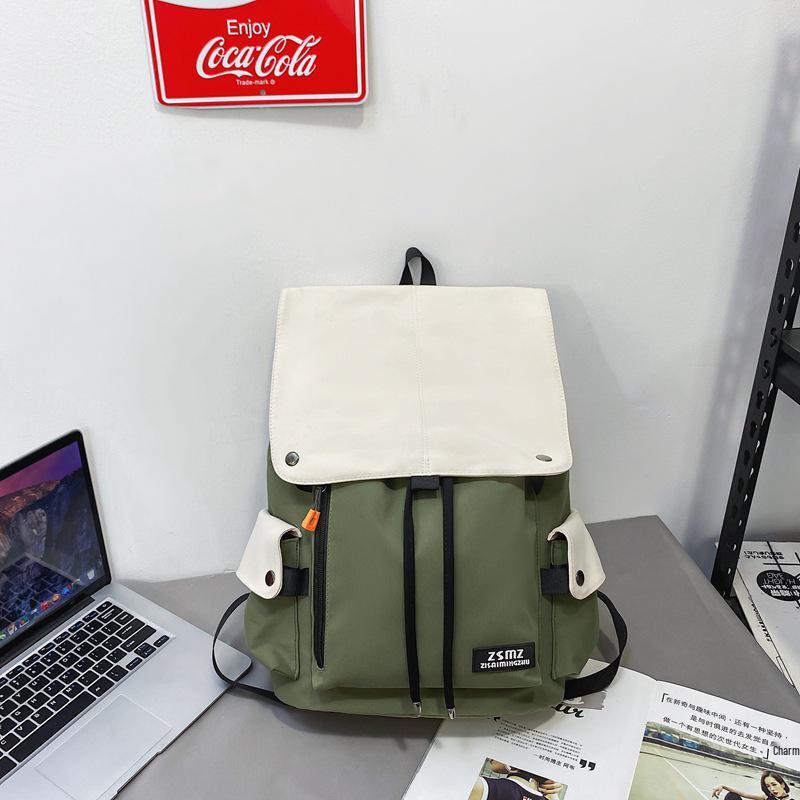 Мужской студенческий рюкзак, 16-дюймовый, большой вместимости, повседневная дорожная сумка для ноутбука