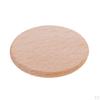 50pcs Round Unfinished Wood Pieces for Painting Drawing Engraving 36mm