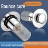 Stainless Steel Anti-Hair Pop-Up Washbasin Drain Filter