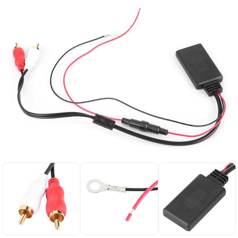 Модуль Bluetooth AUX-приемника Модуль Bluetooth AUX-приемника 2 Адаптер AUX-IN для Автомобильного Аудио Адаптер AUX-IN 2RCA