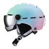 Скейтбордный шлем для лыж с очками, легкий мужской женский регулируемый сноубордический снег