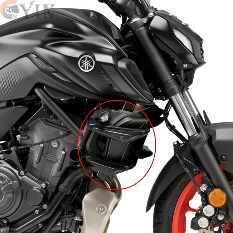 Motorcycle Side Downforce Naked Spoilers Fixed Winglet Fairing Wing Deflectors Fits For Yamaha MT-07 2018-2024 mt07 MT 07 18-24