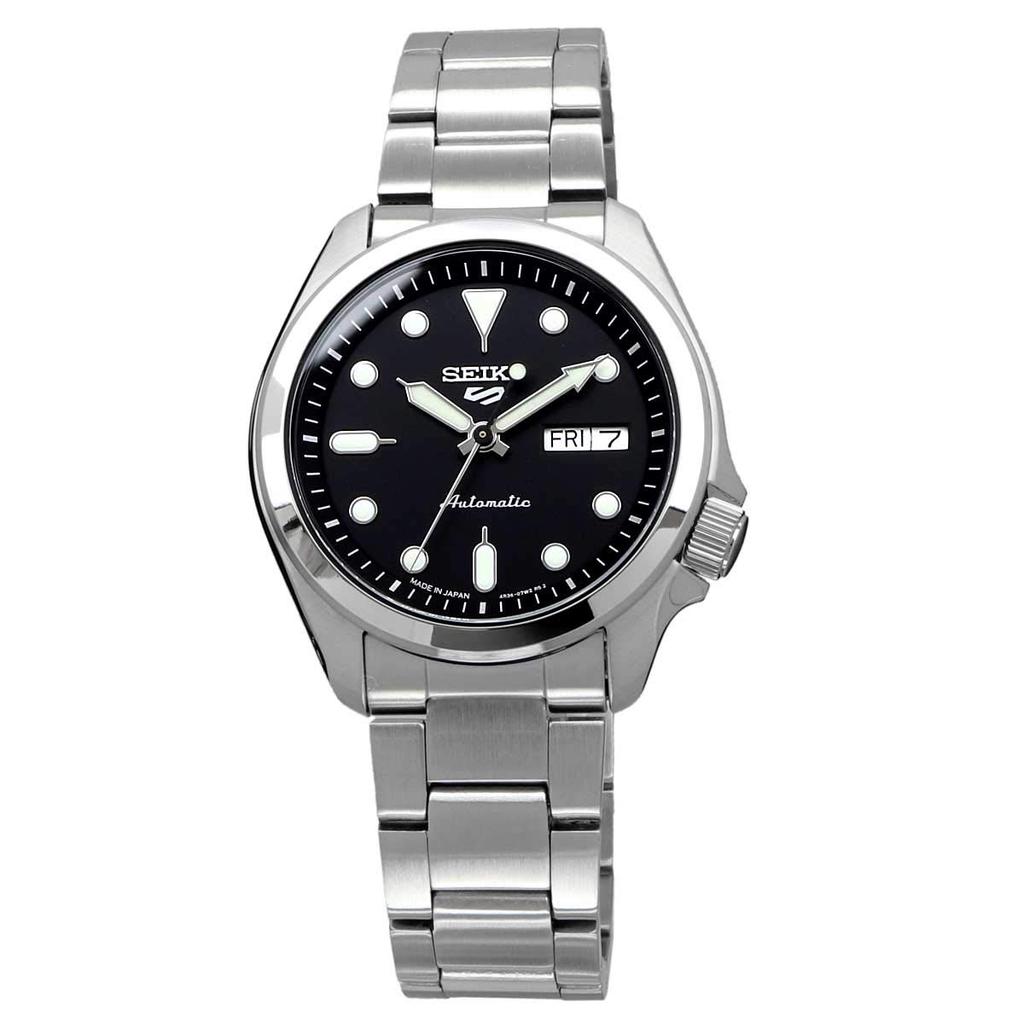 Seiko 5 Sports Automatic Mechanical Limited Edition Watch Men's Seiko 5 Sports Made in Japan SRPE55 black