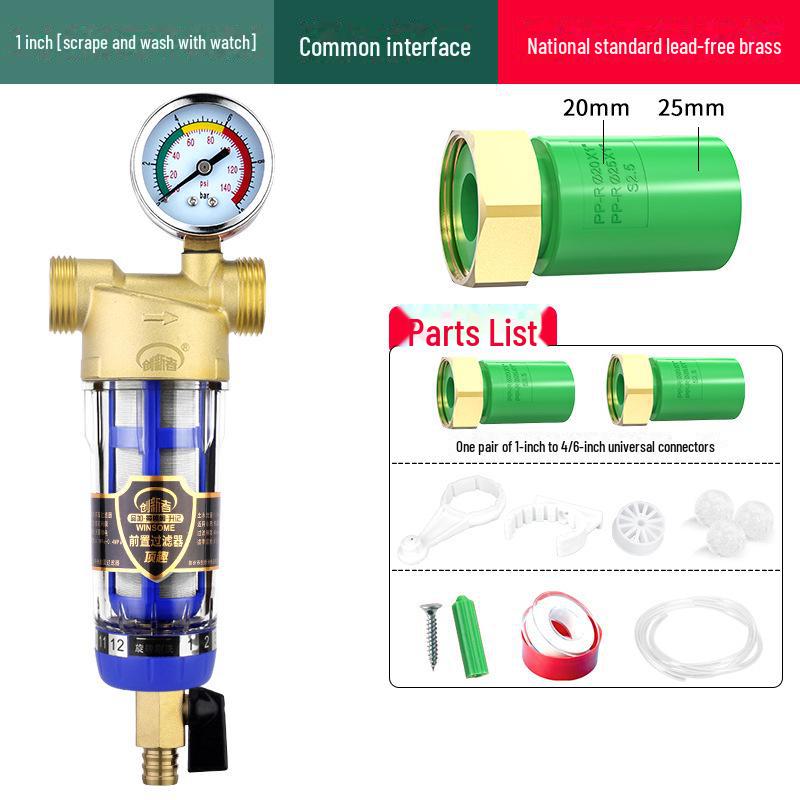 Высокоэффективный латунный элемент фильтра обратной промывки для бытового крана