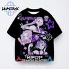 Kpop Demon Hunters Harajuku 3D Print Sports Quick-dry Breathable Boy Girl T-shirt Street Hip-hop Fashion Children Short-sleeve