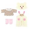 PILOT CORPORATION Mel-chan Dress-up Set Autumn/Winter Limited Fluffy Bear Coordination