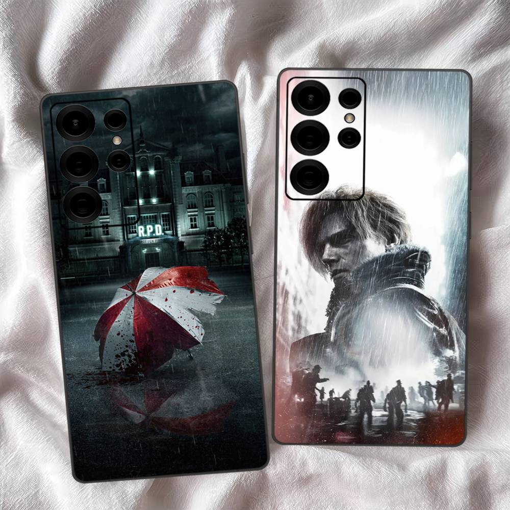 R-RESIDENT GAME E-EVILS Phone Case For Samsung S 24 fe 25 Ultra plus 20 lite 21 30 22 23 24 22 Ultra 5G Fundas