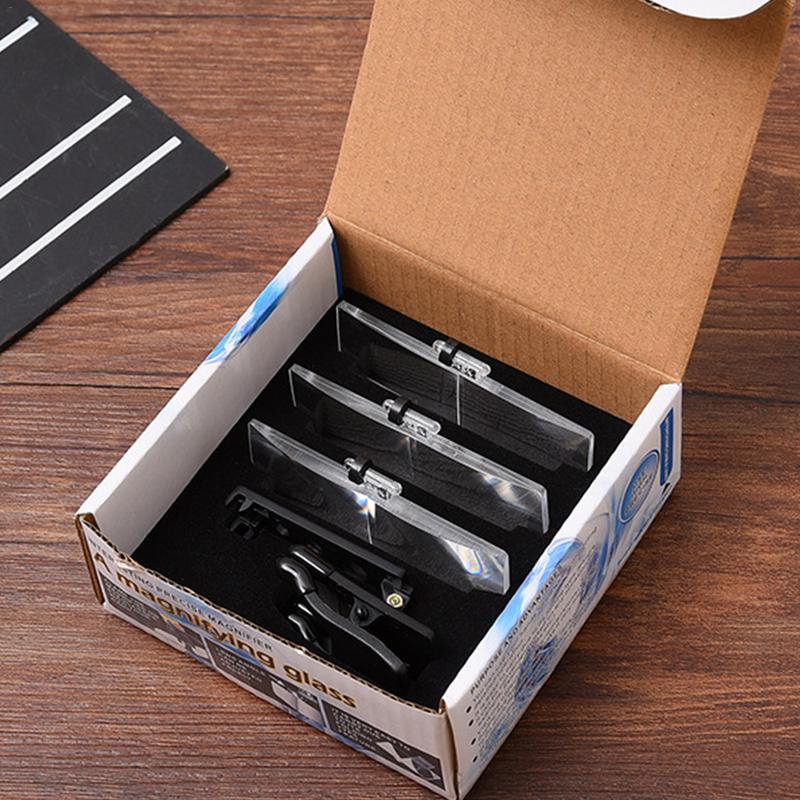 Новейшее увеличительное стекло в виде очков, деревянное хирургическое увеличительное стекло в форме лошади, три набора линз