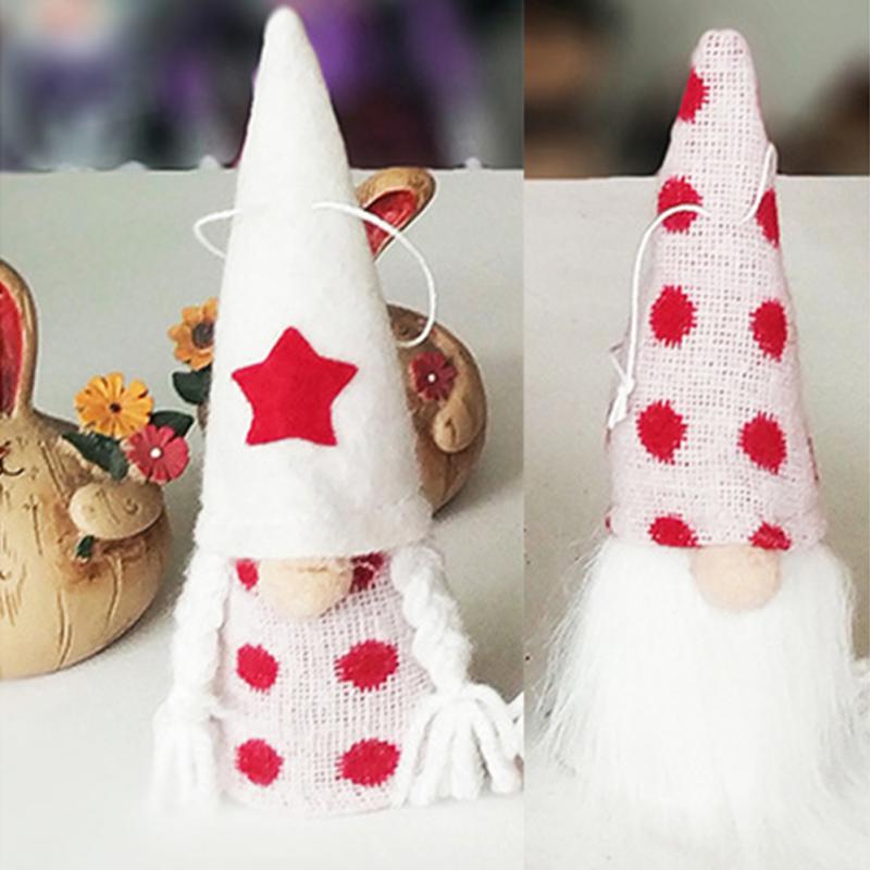 Гном Рождественская Безликая Кукла Веселые Рождественские Украшения Для Дома 2024 Рождественское Украшение Рождественская Елка Навидад Натал Новый Год 2025