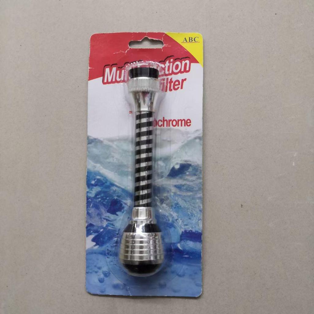 Six-Layer Faucet & Shower Head Water Filter - Universal Nozzle for Anti-Splash & Purification.