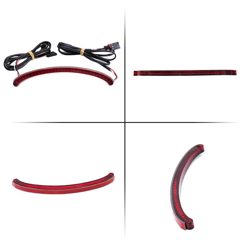 Motorcycle LED Rear Fender Tail Light Turn Signal Running Brake Taillight For Harley Softail Fat Bob FXFBS 114 FXFB 107 2018-Up