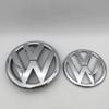 2Pcs For vw Golf6 MK6 135mm 110mm car front grille Lid Cover emblem sticker Rear Trunk Badge Decal styling Auto accessorie ze9