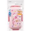 Skater Bento Single for Made in with Dishwasher and Microwave Sanrio Hello Kitty Flower Wreath Box, 530ml, Tier, Women, Japan, Leak-Resistant 4-Point