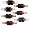 Automotive Marine Manual Reset Circuit Breaker 20-150A Waterproof Inline Fuse Holder for DC12V 24V Power Protection
