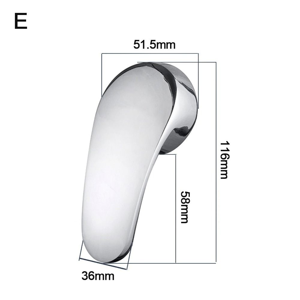 35mm/40mm Mixer Tap Replacement Cover Metal Lever Handle Replacement Kitchen Bathroom