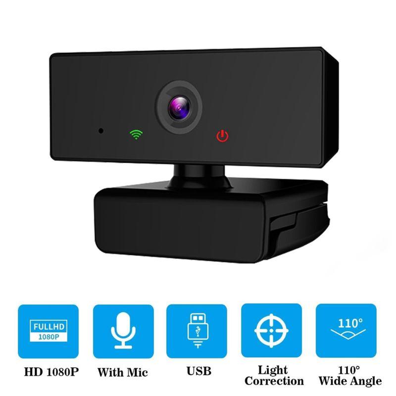 1080p USB-камера со встроенным стереомикрофоном, компьютерная камера, полный видеовызов для ноутбука, замена оборудования в реальном времени