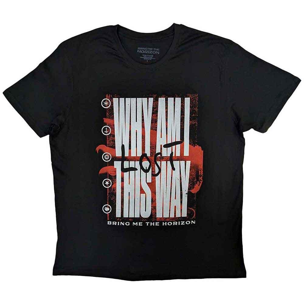Bring Me The Horizon Why...? T-Shirt Black New