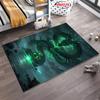 3D печать Ковер Дракон Новинка! Противоскользящая Звукоизоляция, Ковер для Гостиной Спальни Офисных Зон, Прочный Моющийся Коврик