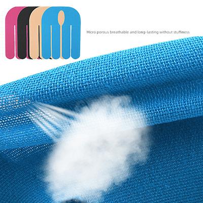 Кинезиологическая лента, медицинский спортивный эластопласт, спортивный восстановительный бандаж для тренажерного зала, водонепроницаемый, для тенниса, для снятия боли в мышцах