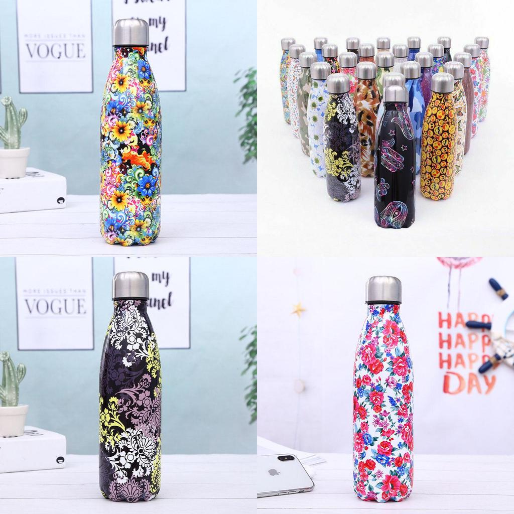 Classic Design Stainless Steel Vacuum Insulated Drinks Thermos 500ml