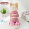 Autumn and Winter Dog Clothes Princess Xiaoxiangfeng Teddy Pet Skirt Autumn and Winter Dog Clothes Clothing