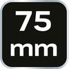1/4" extension, 75 mm