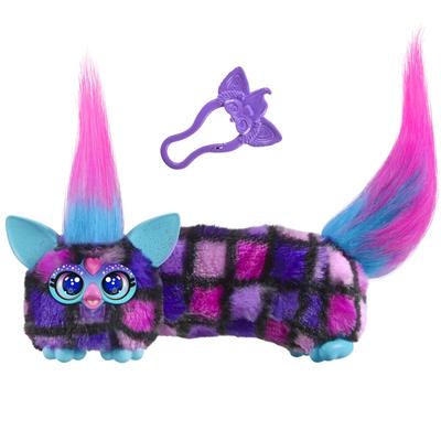 Hasbro Furby DJ Furblets Мини-друг Питание Плюшевая игрушка с расширяемым звуком Возрасты Аутентичный Dis-Ko-Daz Furby-Говорящий Только, Тело, и Музыка, 6+, Розовый,