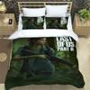 Игра The Last of Us Part Комплект постельного белья Мальчики Девочки Полуторный Двуспальный Размер Пододеяльник Наволочка Кровать Детский Взрослый Домашний Текстиль