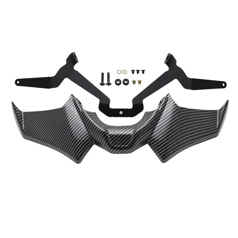 Мотоциклетный спорт Downforce Naked Front Spoilers Aerodynamic Wing Deflector для YAMAHA MT07 MT-07 SP MT 07 2021 2022 2023