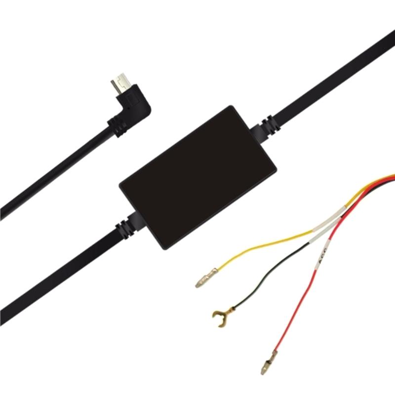 12~30 В 2A Автомобильный видеорегистратор Регулятор Линия Автомобильный видеорегистратор Кабель питания для безопасной записи