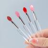 1шт силиконовые бальзамы для губ кисточка для губ с присоской пылезащитный чехол инструменты для макияжа