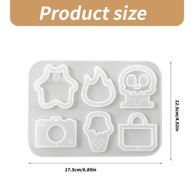 Crafting Molds Silicone Charm Molds Soft Moulds Silicone Texture Flexible Silicone Moulds Gift for Hand-Making Lover