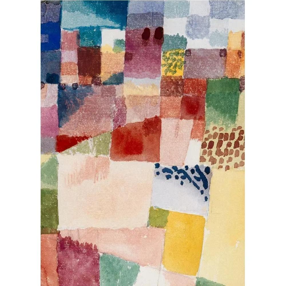 Classic Abstract Wall Art by Paul Klee Nordic HD Canvas Print Poster for Home Living Room Bedroom ation Modern Home