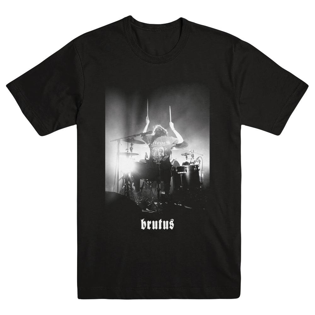 BRUTUS Drums Band T-Shirt Cotton Graphic Tee Unisex Women Summer Streetwear