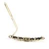 CHANEL Valletta COCO Mark Chain Pearl Star Clover Bijou Gold black Women B20B Used