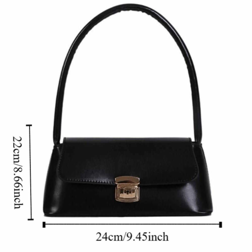 Handbag Underarm Bag Large Capacity Rectangle Armpit Bag Casual French Stick Bag Girls