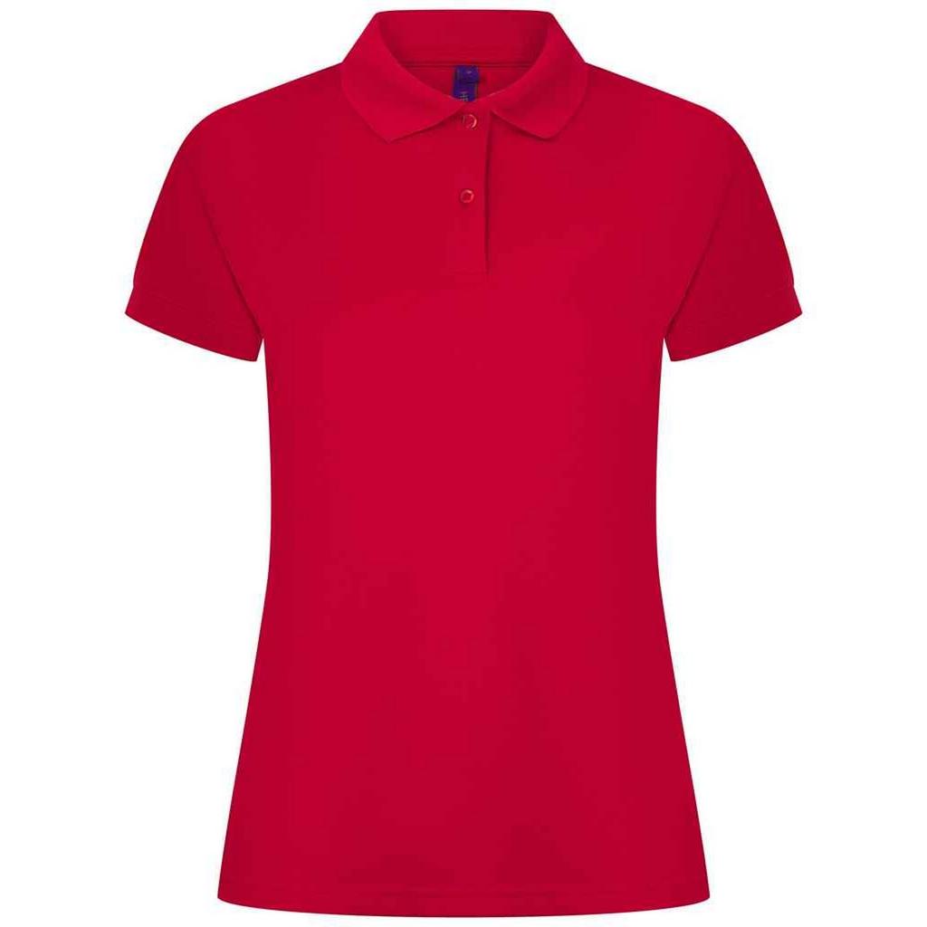 Henbury Womens/Ladies Pique Polo Shirt