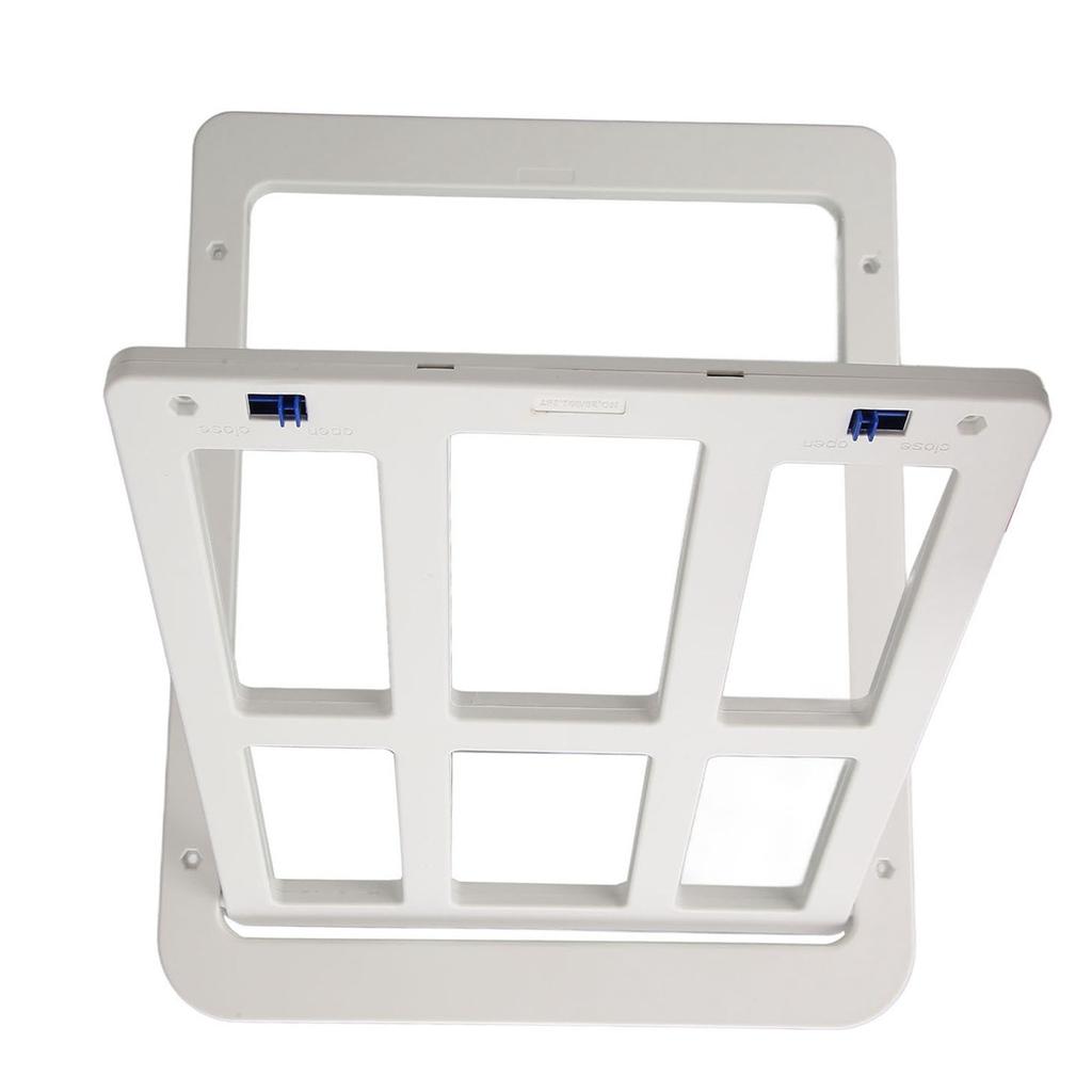 Дверца для защиты от собак, запираемая дверца для защиты от домашних животных, двойная магнитная застежка, прочная дверца для собак