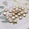 1 шт/2 шт барочный соединитель пресноводный жемчуг соединитель для изготовления ювелирных изделий своими руками серьги ожерелье аксессуар