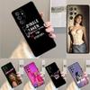 Чехол из ТПУ для телефона Tini Stoessel для Samsung Galaxy note 10 pro S26 S25 S24 S23 S22 Ultra Plus S21 FE S20 Ударопрочный чехол