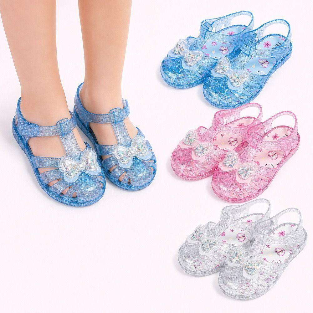 1 Pair Lightweight Girls Sandals Breathable Girls Summer Sandals Glitter Party Outfits