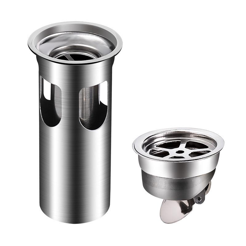 Крышка-заглушка для слива душа и раковины, уловитель волос, защита от засоров, нержавеющий фильтр для слива пола