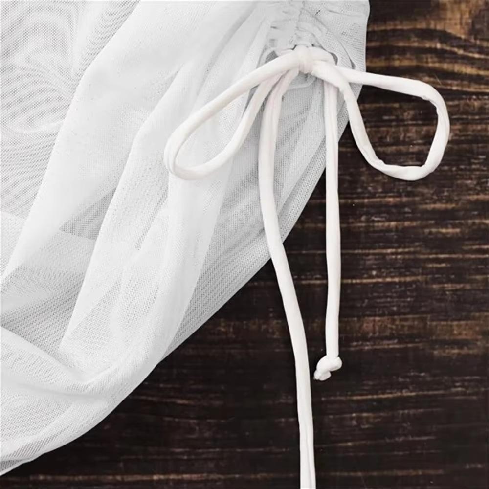 Translucent Gauze Skirt Solid Hip Skirt New Beachwear Seaside