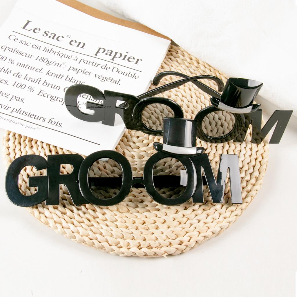 Bride & Groom Sunglasses Bridal Shower Bachelorette Party Eyeglasses Bride To Be Wedding Party Decoration Honeymoon Travel Gift