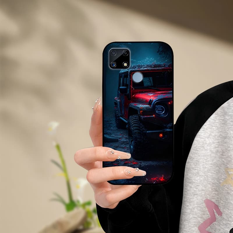 Silicone Phone Case For Realme C25s C25 Cover Painted Soft For Realme C25 C25S C21 C21Y C25Y Phone Case RealmeC25s C 25 s Funda