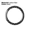 Start Stop Button Carbon Ring Portable Decoration Cover Fiber Interior Engine Ignition