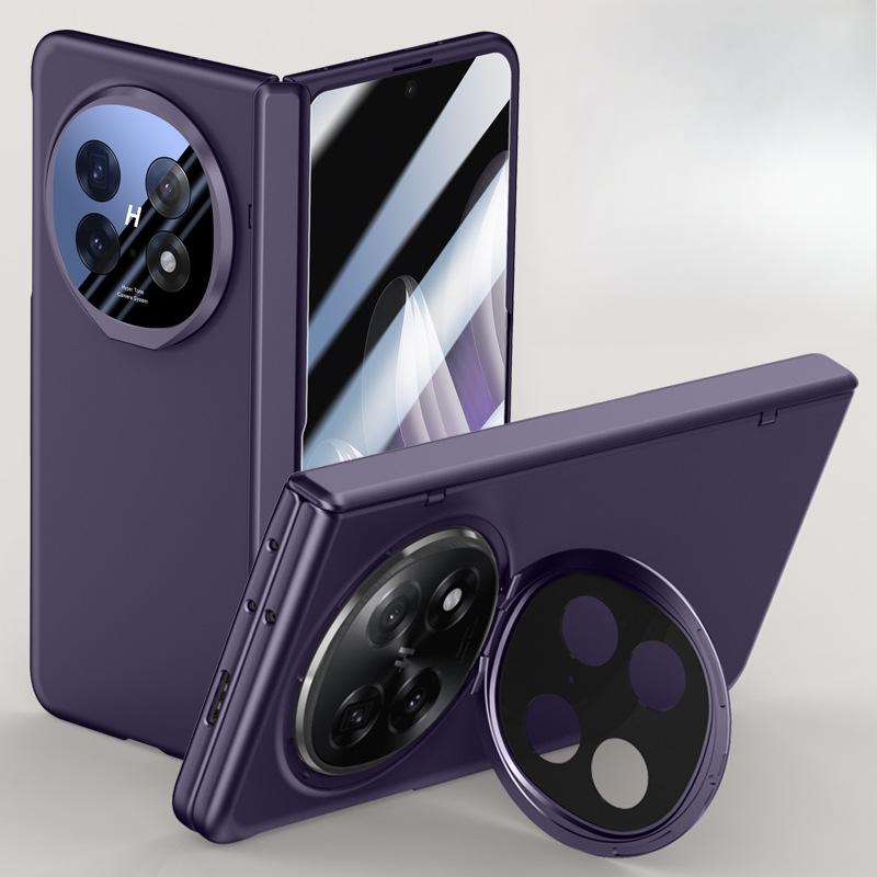 Suitable for Oppofindn5 Phone Case Film, Integrated Magnetic Matte N5 Lens Bracket, Fully Wrapped Spring Hinge, Business